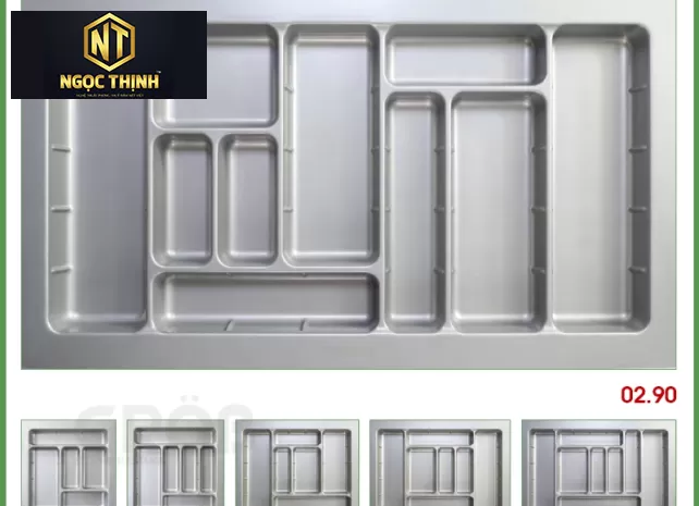 KHAY CHIA NHỰA ABS MÀU XÁM TẠI Long An